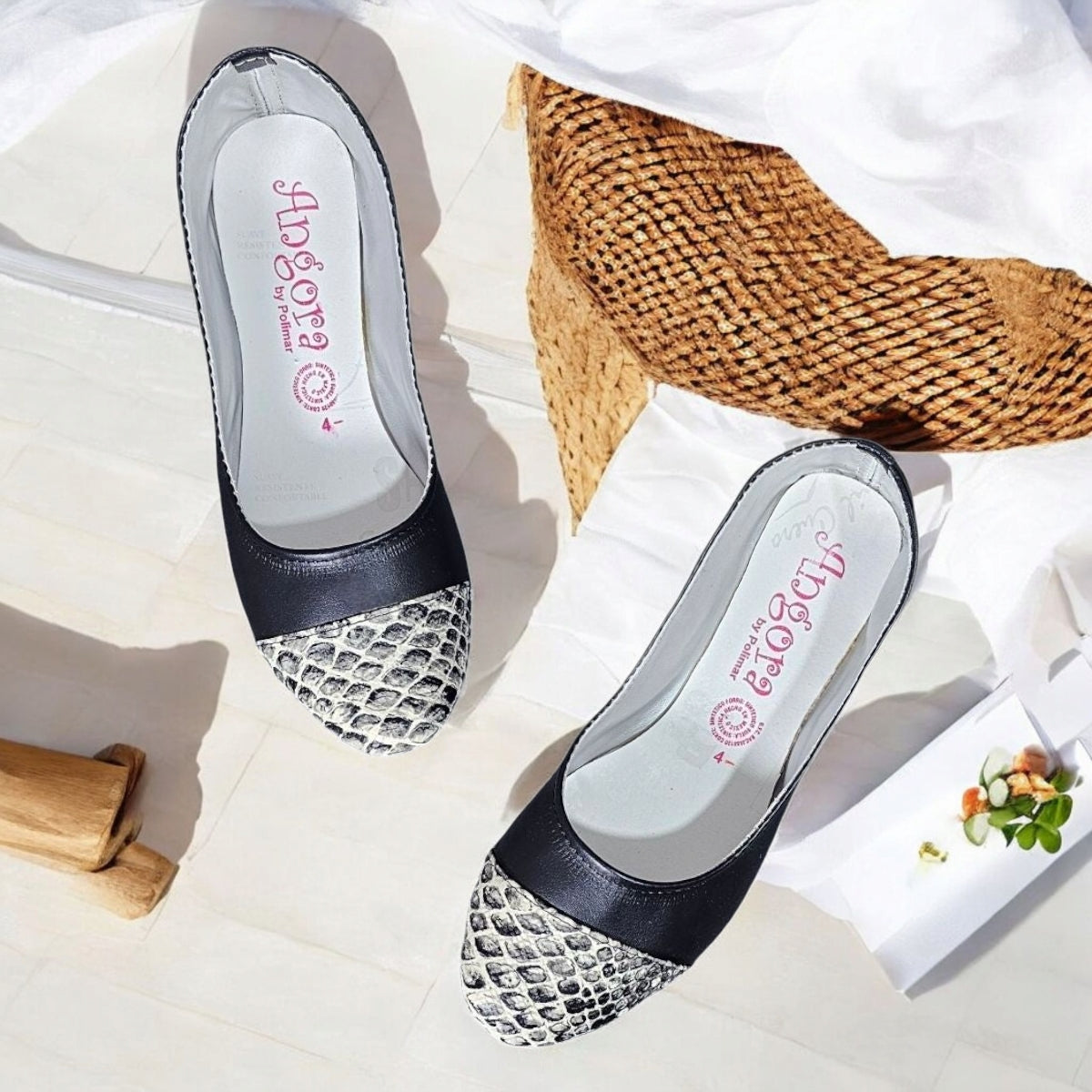 Balerinas ANGORA Est. 013 Animal Print Flats