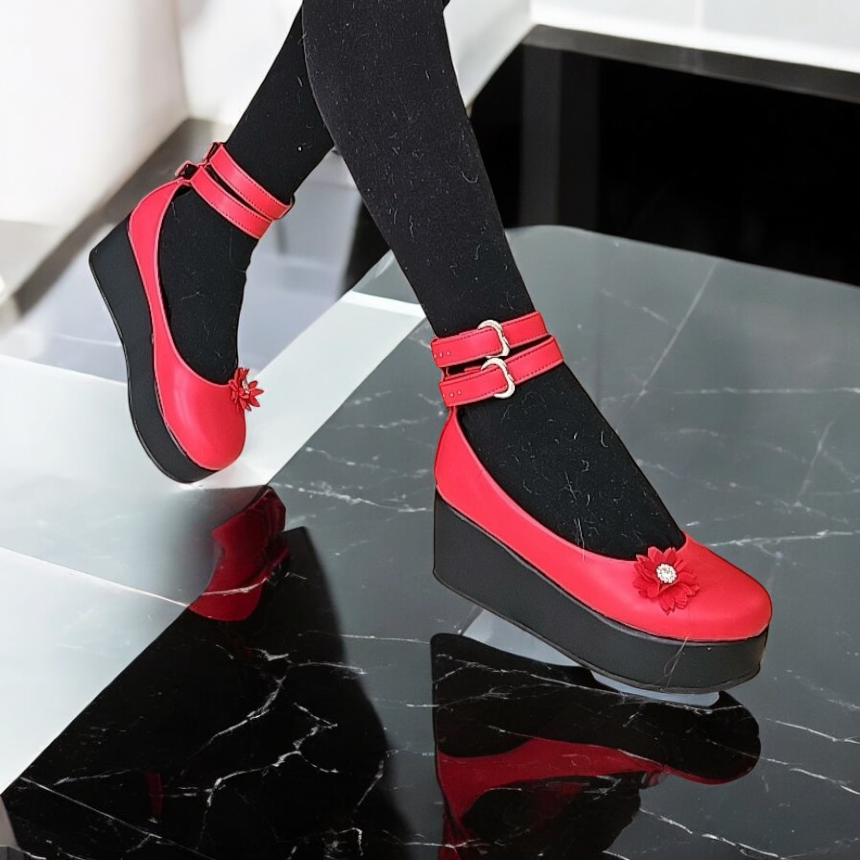 Zapatos de Plataforma KRSH Suela Corrida